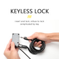 1.2M Steel Unlock Cable Lock by APP Remote Control